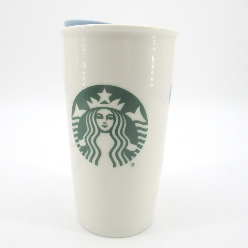 Starbucks Disney California Adventure Ceramic Travel Mug Tumbler 12oz Mickey - Picture 4 of 7